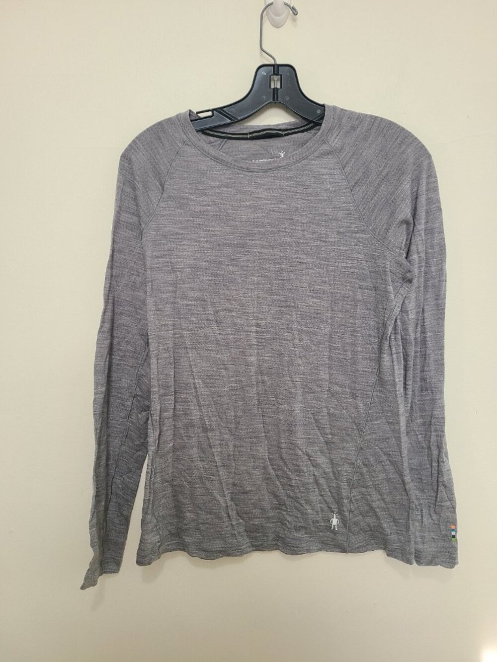 Smartwool Women's Classic All-Season Merino Base Layer Crew size M Gray